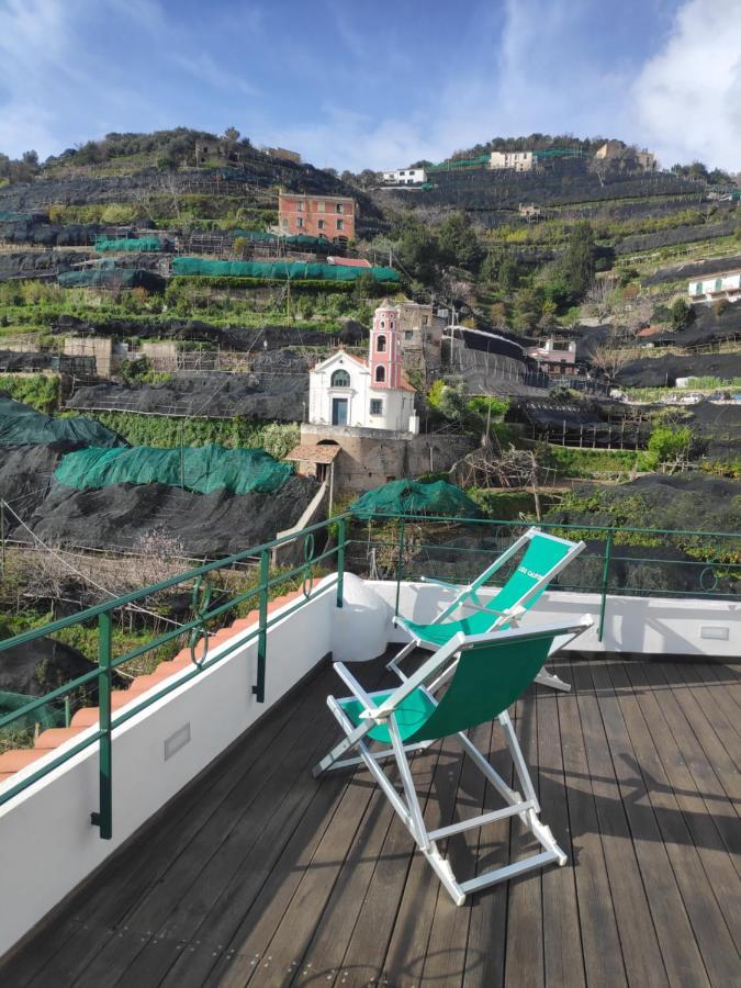 La Casa Sul Monte Apartment Minori Exterior foto