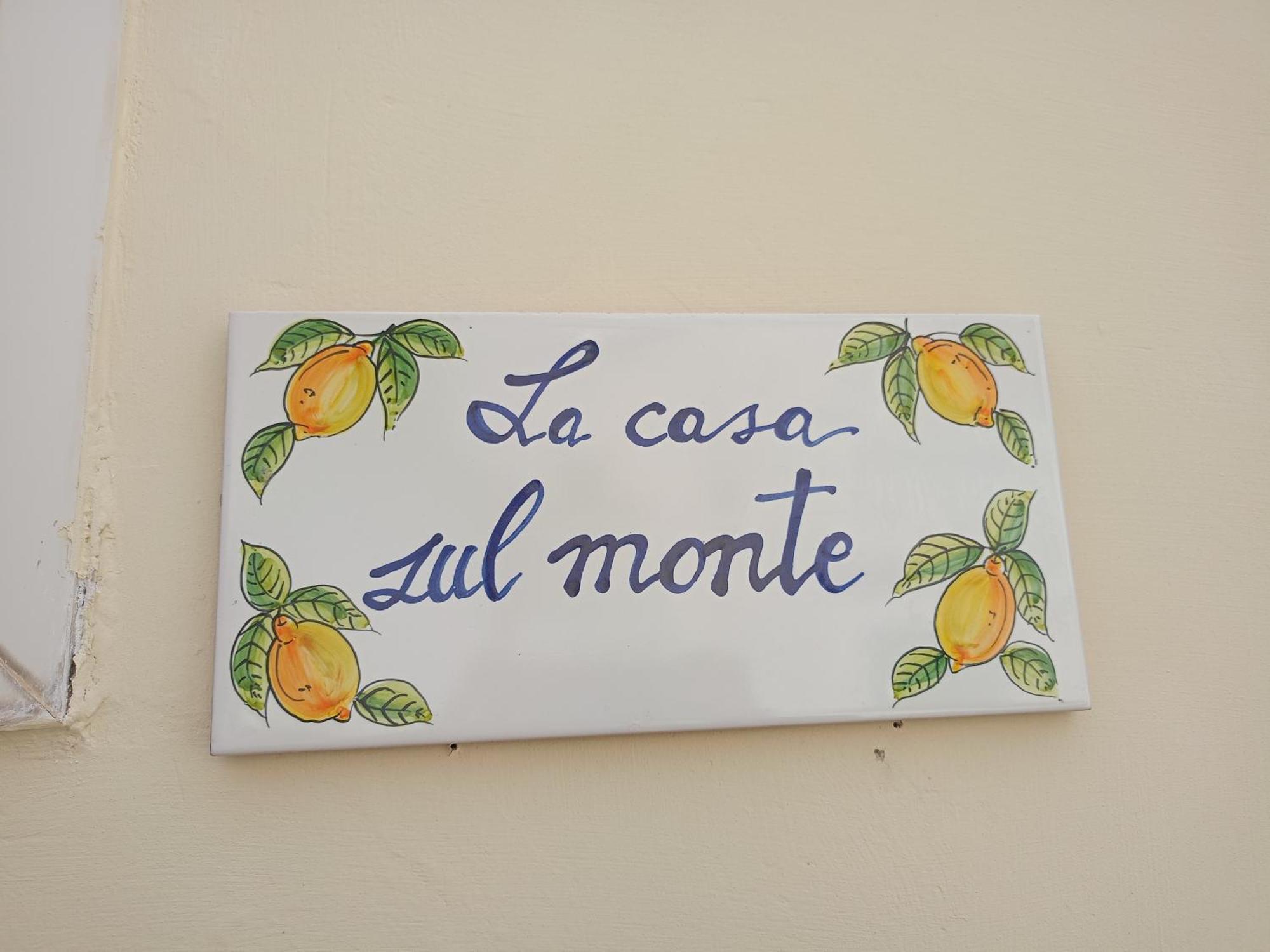 La Casa Sul Monte Apartment Minori Exterior foto