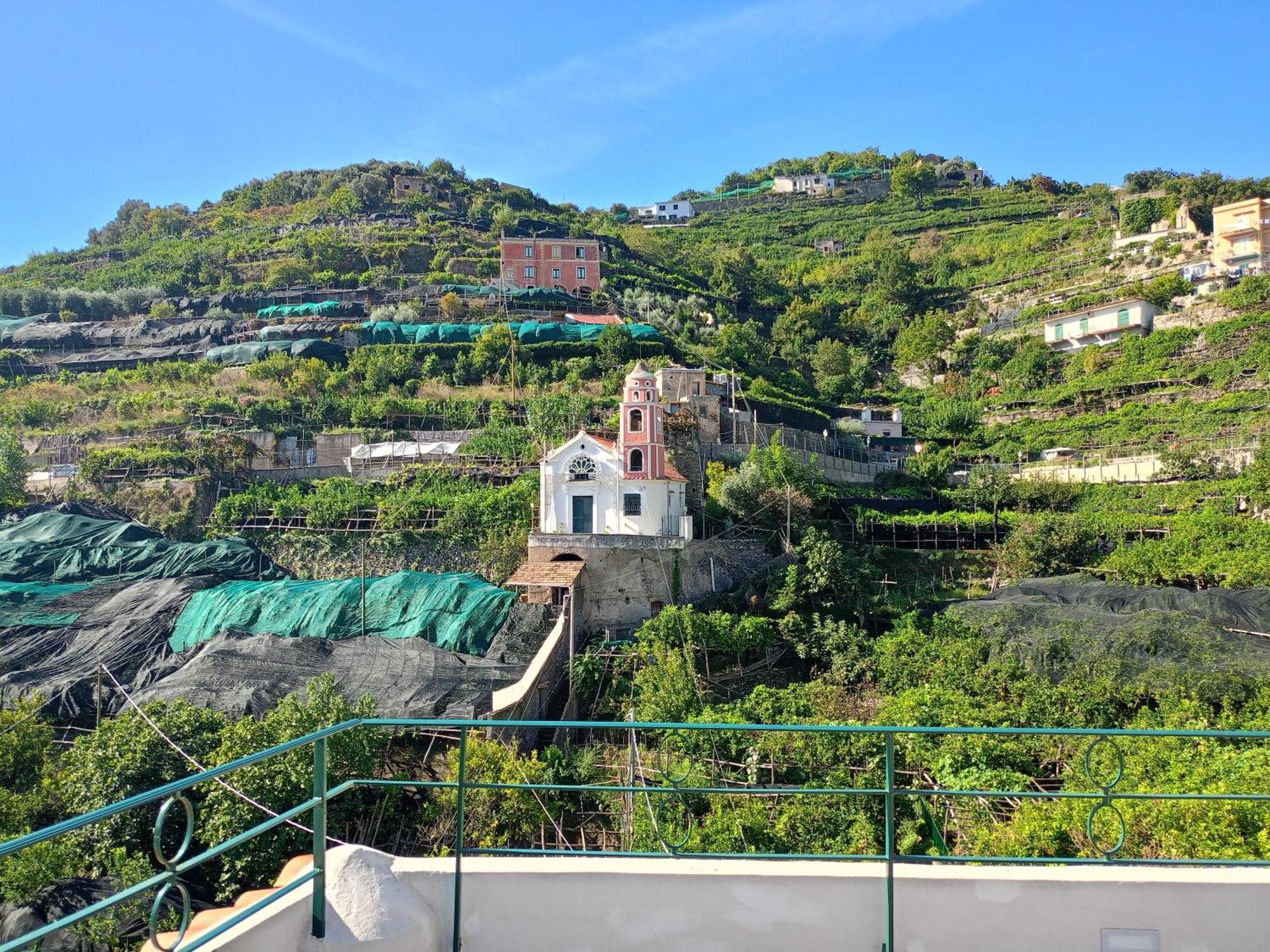 La Casa Sul Monte Apartment Minori Exterior foto