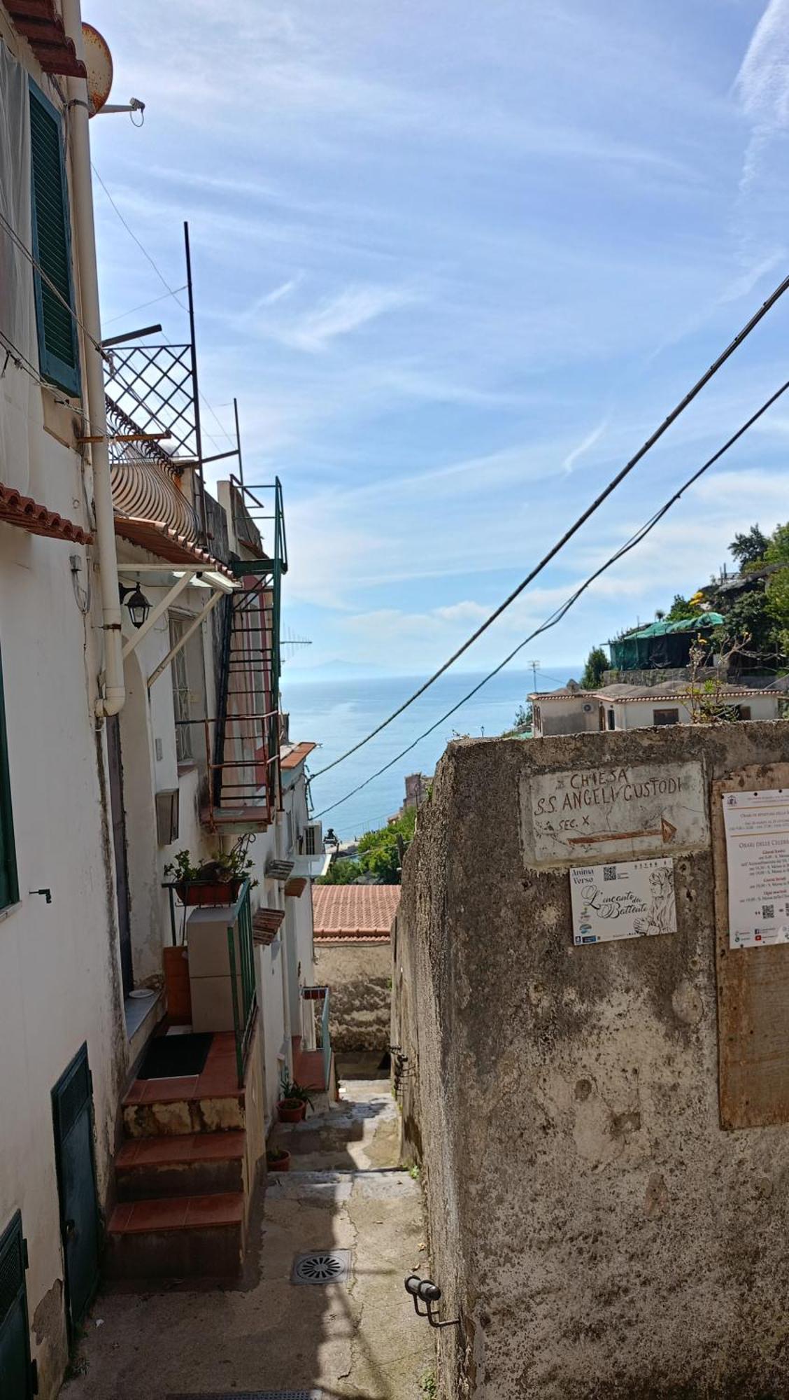 La Casa Sul Monte Apartment Minori Exterior foto